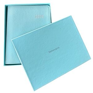 Tiffany & Co. Blue 2010 planner with box never used nostalgia luxury